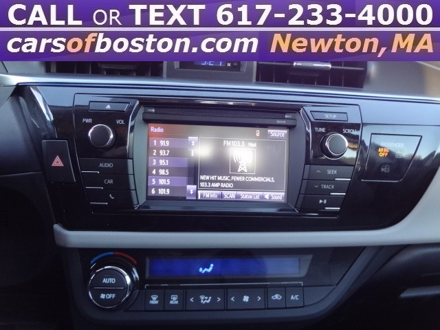 2014 Toyota Corolla 4dr Sdn CVT LE (Natl), available for sale in Newton, Massachusetts | Cars of Boston. Newton, Massachusetts 2014 Toyota Corolla 4dr Sdn CVT LE (Natl), available for sale in Newton, Massachusetts | Cars of Boston. Newton, Massachusetts
