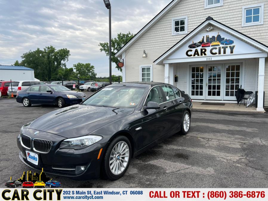 2013 BMW 5 Series 4dr Sdn 535i xDrive AWD, available for sale in East Windsor, Connecticut | Car City LLC. East Windsor, Connecticut