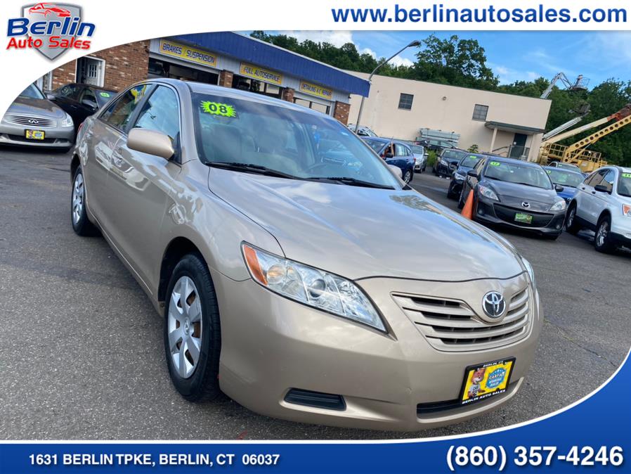 Used Toyota Camry 4dr Sdn I4 Man LE 2008 | Berlin Auto Sales LLC. Berlin, Connecticut Used Toyota Camry 4dr Sdn I4 Man LE 2008 | Berlin Auto Sales LLC. Berlin, Connecticut