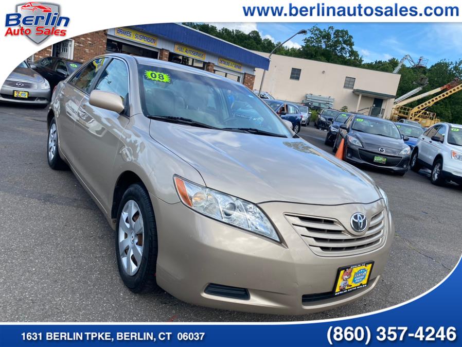 Used Toyota Camry 4dr Sdn I4 Man LE 2008 | Berlin Auto Sales LLC. Berlin, Connecticut Used Toyota Camry 4dr Sdn I4 Man LE 2008 | Berlin Auto Sales LLC. Berlin, Connecticut
