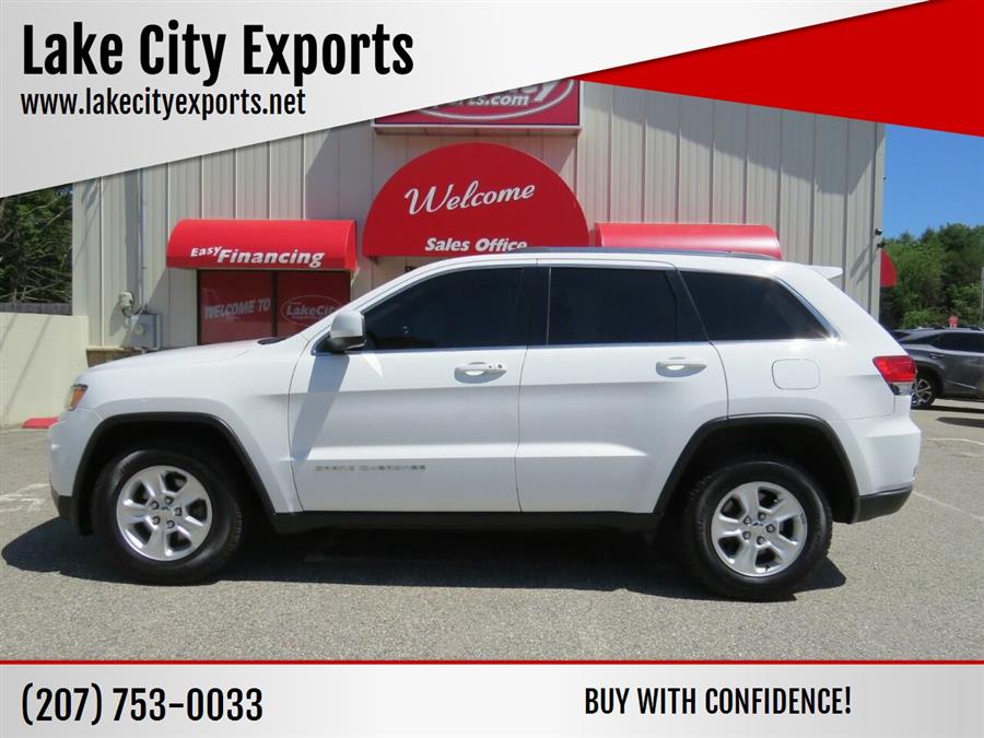 2015 Jeep Grand Cherokee Laredo E 4x4 4dr SUV, available for sale in Auburn, Maine | Lake City Exports Inc. Auburn, Maine