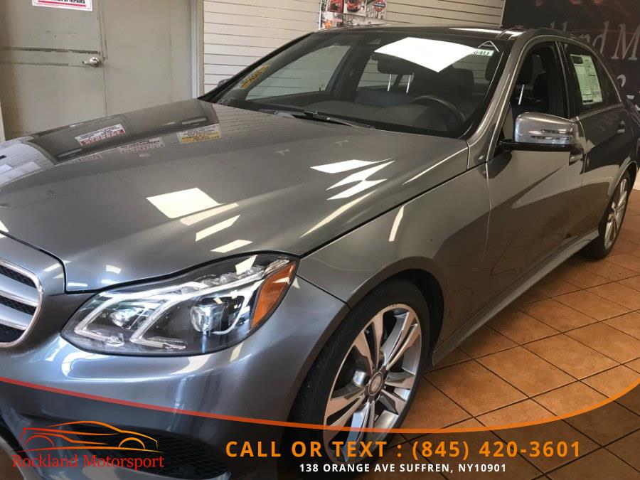 Used Mercedes-Benz E-Class 4dr Sdn E 350 Sport 4MATIC 2016 | Rockland Motor Sport. Suffren, New York Used Mercedes-Benz E-Class 4dr Sdn E 350 Sport 4MATIC 2016 | Rockland Motor Sport. Suffren, New York