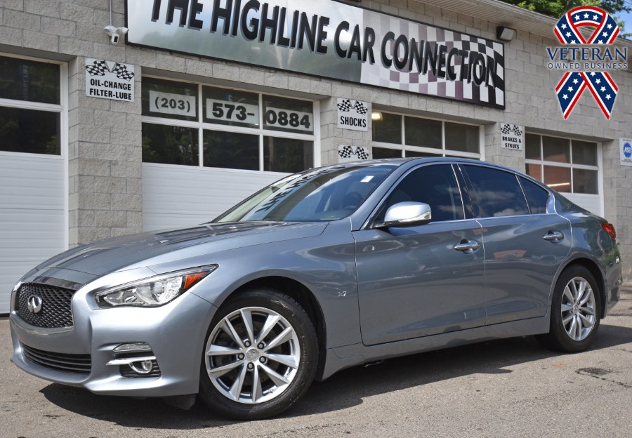2015 Infiniti Q50 4dr Sdn Premium AWD, available for sale in Waterbury, Connecticut | Highline Car Connection. Waterbury, Connecticut 2015 Infiniti Q50 4dr Sdn Premium AWD, available for sale in Waterbury, Connecticut | Highline Car Connection. Waterbury, Connecticut