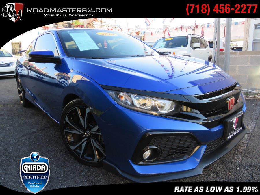 2018 Honda Civic Si Coupe Si, available for sale in Middle Village, New York | Road Masters II INC. Middle Village, New York