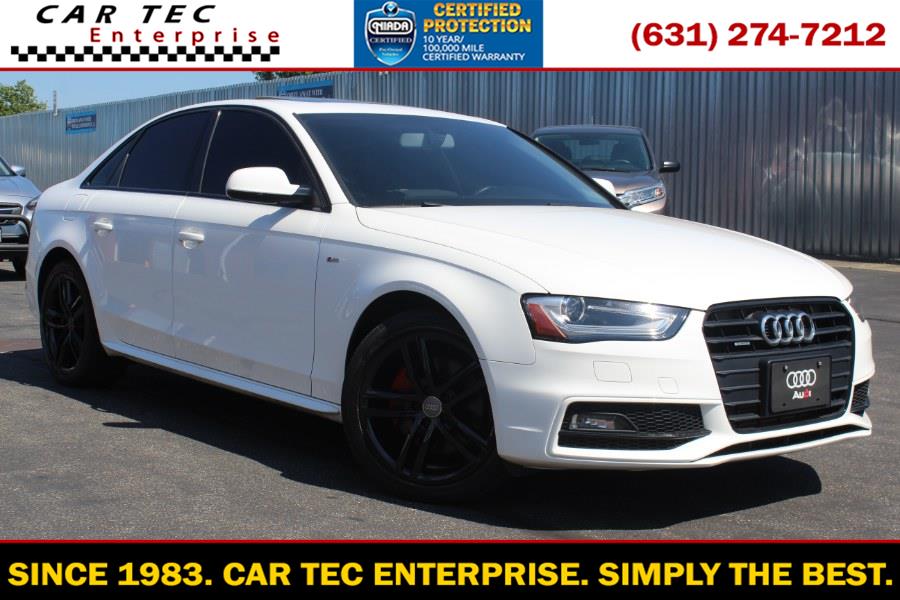Used Audi A4 Auto quattro 2.0T Premium Plus 2016 | Car Tec Enterprise Leasing & Sales LLC. Deer Park, New York Used Audi A4 Auto quattro 2.0T Premium Plus 2016 | Car Tec Enterprise Leasing & Sales LLC. Deer Park, New York