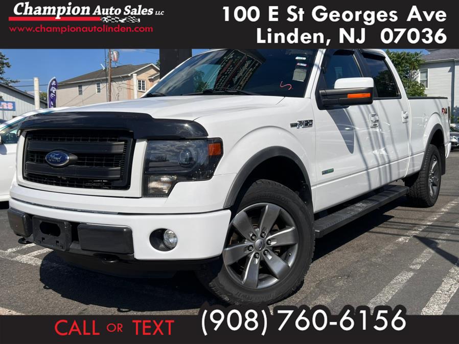 Used Ford F-150 4WD SuperCrew 145" FX4 2014 | Champion Used Auto Sales. Linden, New Jersey