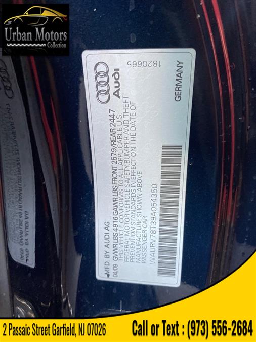 2009 Audi S5 , available for sale in Garfield, New Jersey | Urban Motors Collection. Garfield, New Jersey 2009 Audi S5 , available for sale in Garfield, New Jersey | Urban Motors Collection. Garfield, New Jersey