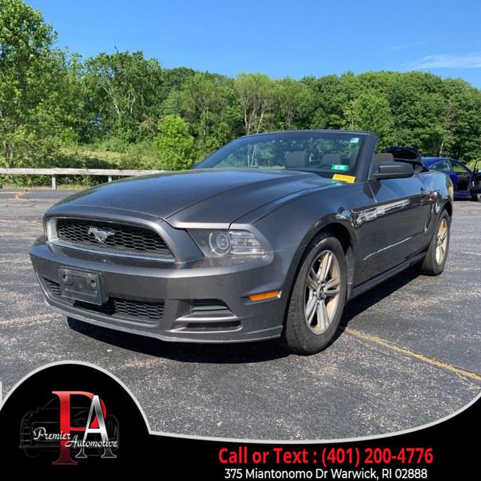 2014 Ford Mustang 2dr Conv V6, available for sale in Warwick, Rhode Island | Premier Automotive Sales. Warwick, Rhode Island