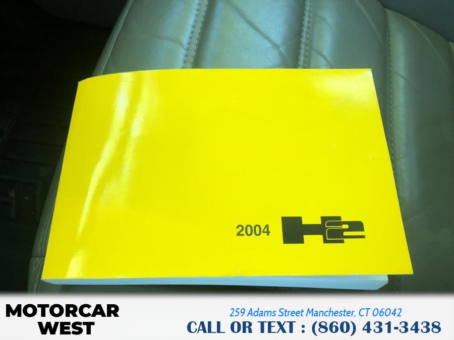 2004 HUMMER H2 4dr Wgn, available for sale in Manchester, Connecticut | Motorcar West. Manchester, Connecticut 2004 HUMMER H2 4dr Wgn, available for sale in Manchester, Connecticut | Motorcar West. Manchester, Connecticut