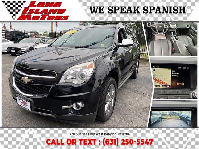 2015 Chevrolet Equinox AWD 4dr LTZ, available for sale in West Babylon, New York | Long Island Motors. West Babylon, New York