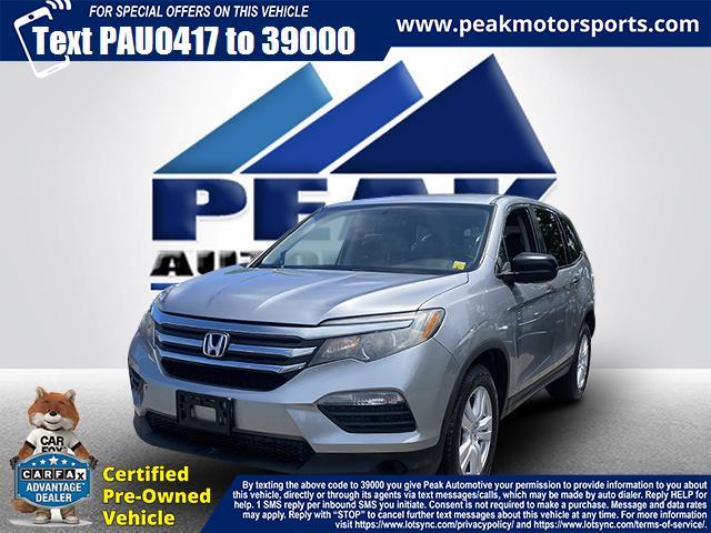 2016 Honda Pilot 2WD 4dr LX, available for sale in Bayshore, New York | Peak Automotive Inc.. Bayshore, New York