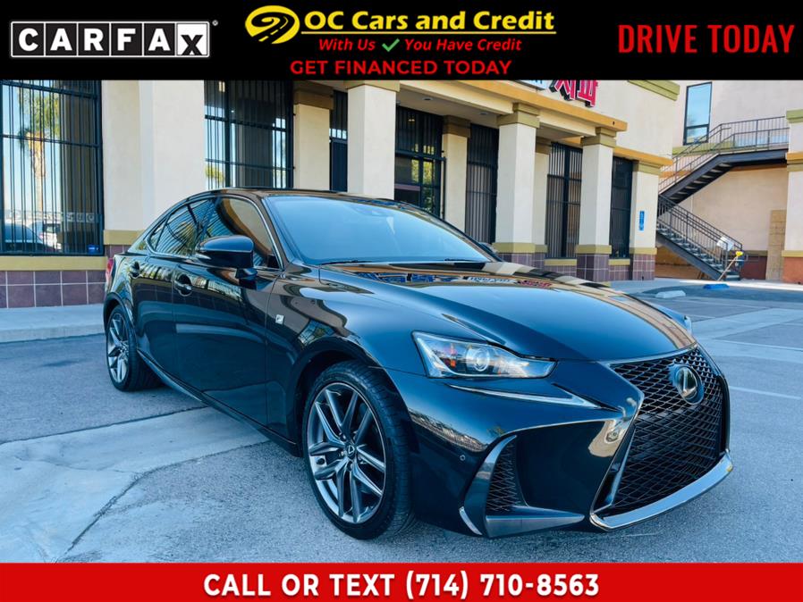 Used Lexus IS IS 300 F Sport RWD 2018 | OC Cars and Credit. Garden Grove, California