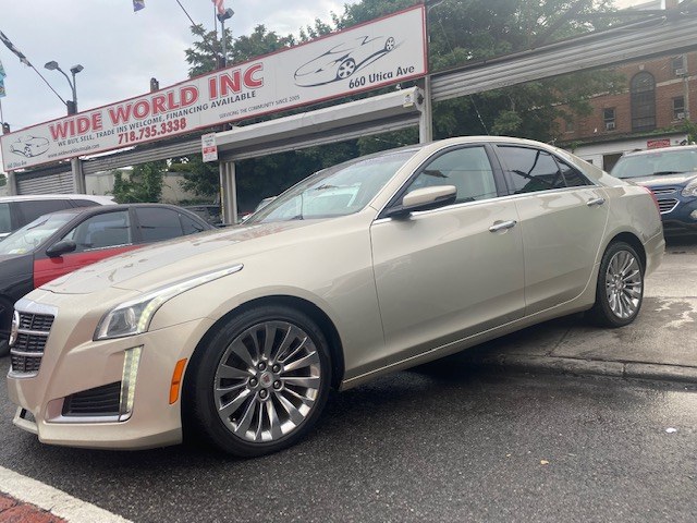 2014 Cadillac CTS Sedan 4dr Sdn 2.0L Turbo Luxury AWD, available for sale in Brooklyn, New York | Wide World Inc. Brooklyn, New York