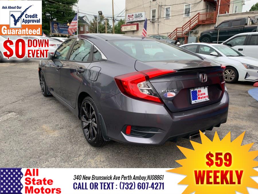 2019 Honda Civic Sedan Sport CVT, available for sale in Perth Amboy, New Jersey | All State Motor Inc. Perth Amboy, New Jersey 2019 Honda Civic Sedan Sport CVT, available for sale in Perth Amboy, New Jersey | All State Motor Inc. Perth Amboy, New Jersey