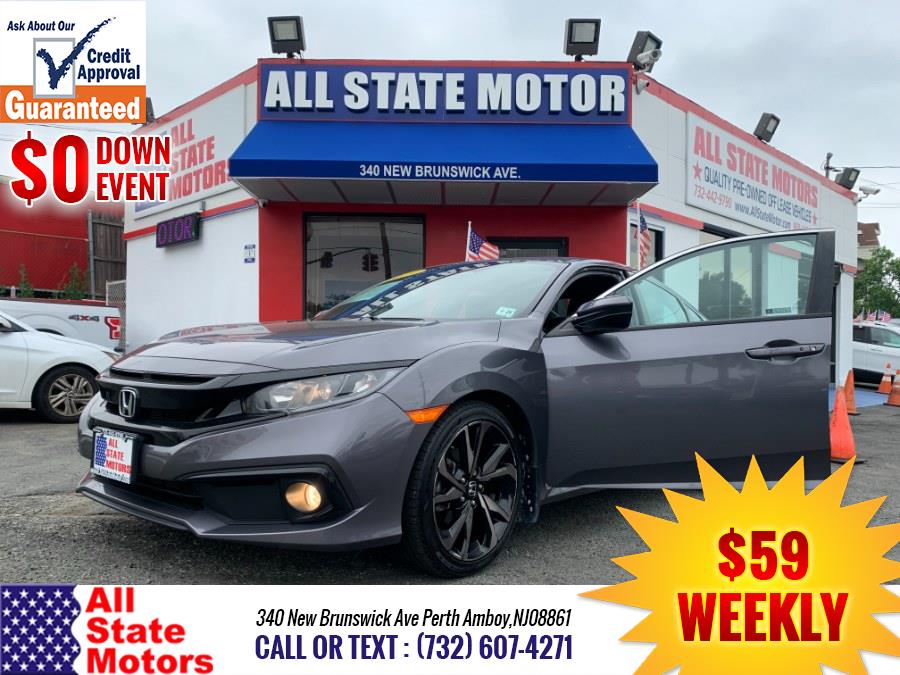 2019 Honda Civic Sedan Sport CVT, available for sale in Perth Amboy, New Jersey | All State Motor Inc. Perth Amboy, New Jersey 2019 Honda Civic Sedan Sport CVT, available for sale in Perth Amboy, New Jersey | All State Motor Inc. Perth Amboy, New Jersey