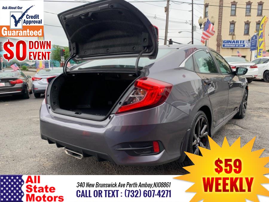 2019 Honda Civic Sedan Sport CVT, available for sale in Perth Amboy, New Jersey | All State Motor Inc. Perth Amboy, New Jersey 2019 Honda Civic Sedan Sport CVT, available for sale in Perth Amboy, New Jersey | All State Motor Inc. Perth Amboy, New Jersey