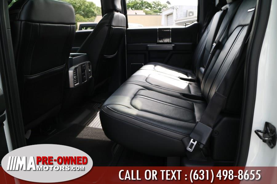 2017 Ford Super Duty F-350 SRW Platinum 4WD Crew Cab 8'' Box, available for sale in Huntington Station, New York | M & A Motors. Huntington Station, New York 2017 Ford Super Duty F-350 SRW Platinum 4WD Crew Cab 8'' Box, available for sale in Huntington Station, New York | M & A Motors. Huntington Station, New York
