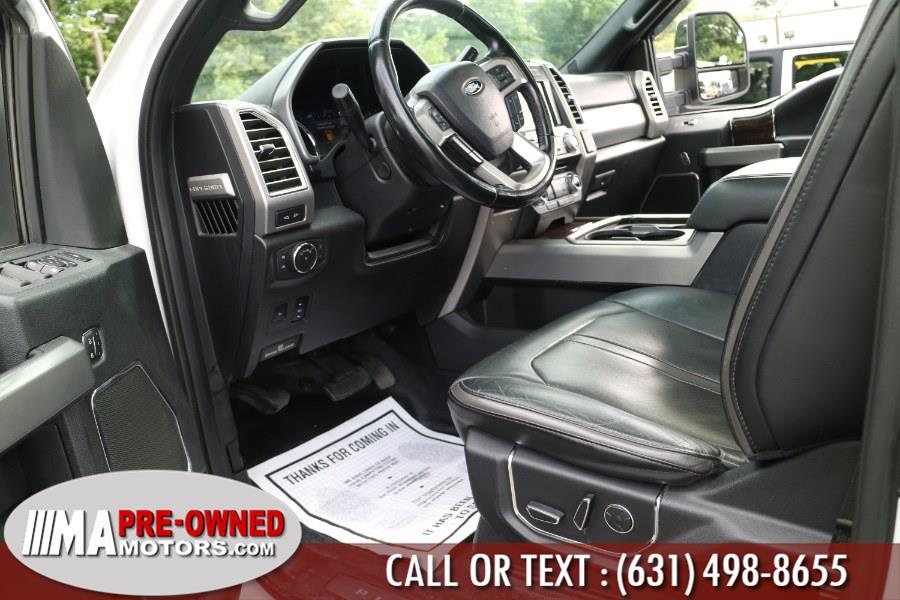 2017 Ford Super Duty F-350 SRW Platinum 4WD Crew Cab 8'' Box, available for sale in Huntington Station, New York | M & A Motors. Huntington Station, New York 2017 Ford Super Duty F-350 SRW Platinum 4WD Crew Cab 8'' Box, available for sale in Huntington Station, New York | M & A Motors. Huntington Station, New York
