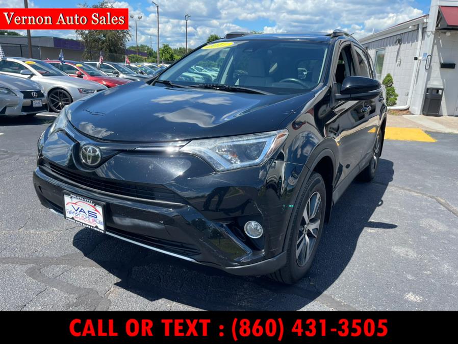 2017 Toyota RAV4 XLE AWD (Natl), available for sale in Manchester, Connecticut | Vernon Auto Sale & Service. Manchester, Connecticut