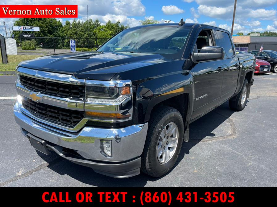 Used Chevrolet Silverado 1500 4WD Crew Cab 153.0" LT w/1LT 2017 | Vernon Auto Sale & Service. Manchester, Connecticut