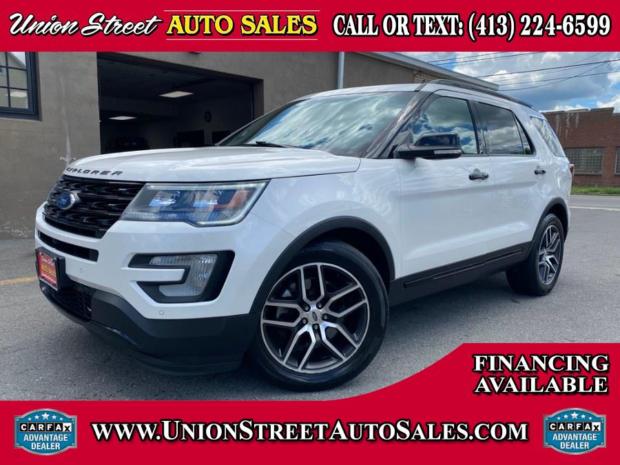 2016 Ford Explorer 4WD 4dr Sport, available for sale in West Springfield, Massachusetts | Union Street Auto Sales. West Springfield, Massachusetts