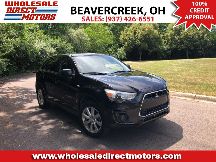 2015 Mitsubishi Outlander Sport AWD 4dr CVT ES, available for sale in Beavercreek, Ohio | Wholesale Direct Motors. Beavercreek, Ohio