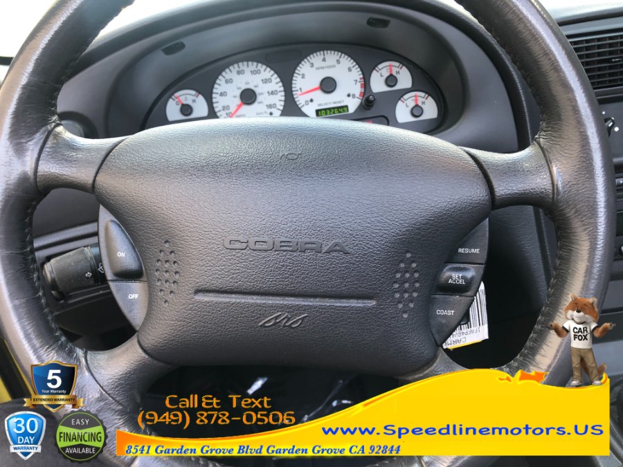 Used Ford Mustang 2dr Convertible SVT Cobra 2001 | Speedline Motors. Garden Grove, California Used Ford Mustang 2dr Convertible SVT Cobra 2001 | Speedline Motors. Garden Grove, California