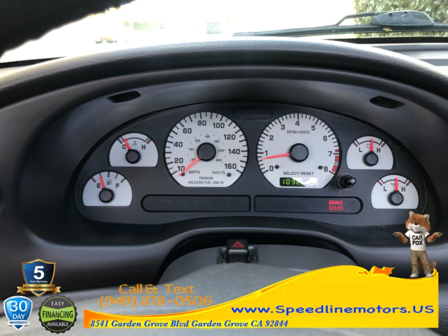 Used Ford Mustang 2dr Convertible SVT Cobra 2001 | Speedline Motors. Garden Grove, California Used Ford Mustang 2dr Convertible SVT Cobra 2001 | Speedline Motors. Garden Grove, California