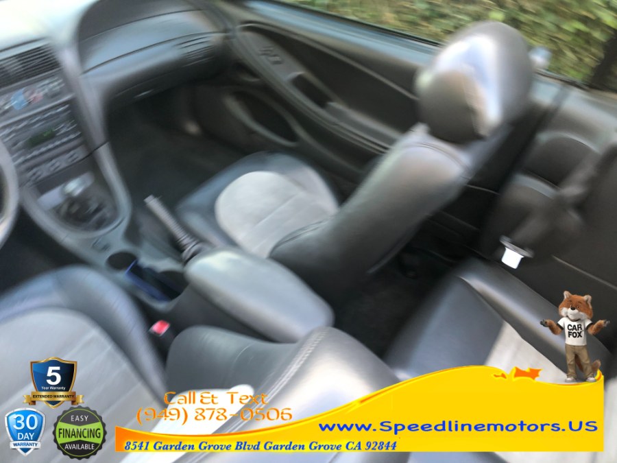 Used Ford Mustang 2dr Convertible SVT Cobra 2001 | Speedline Motors. Garden Grove, California Used Ford Mustang 2dr Convertible SVT Cobra 2001 | Speedline Motors. Garden Grove, California