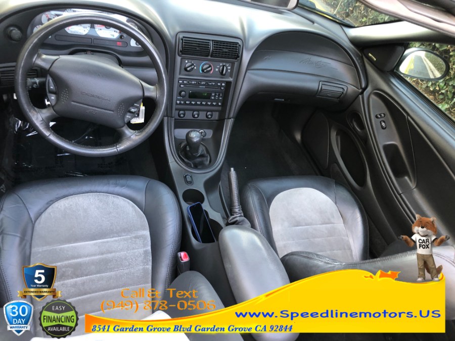 Used Ford Mustang 2dr Convertible SVT Cobra 2001 | Speedline Motors. Garden Grove, California Used Ford Mustang 2dr Convertible SVT Cobra 2001 | Speedline Motors. Garden Grove, California