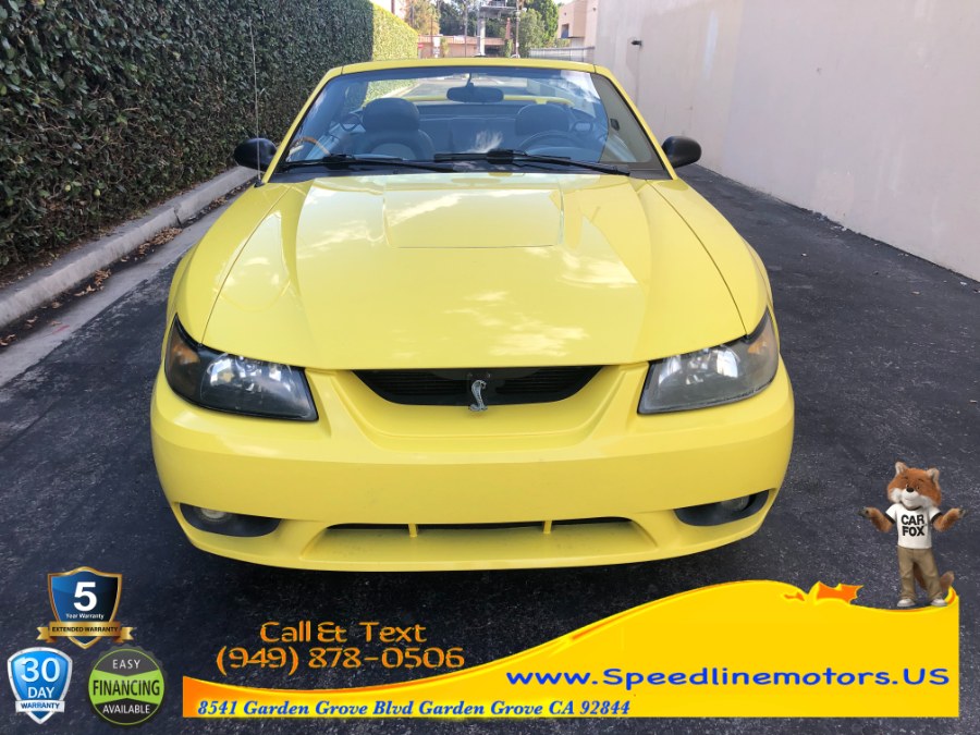 Used Ford Mustang 2dr Convertible SVT Cobra 2001 | Speedline Motors. Garden Grove, California Used Ford Mustang 2dr Convertible SVT Cobra 2001 | Speedline Motors. Garden Grove, California