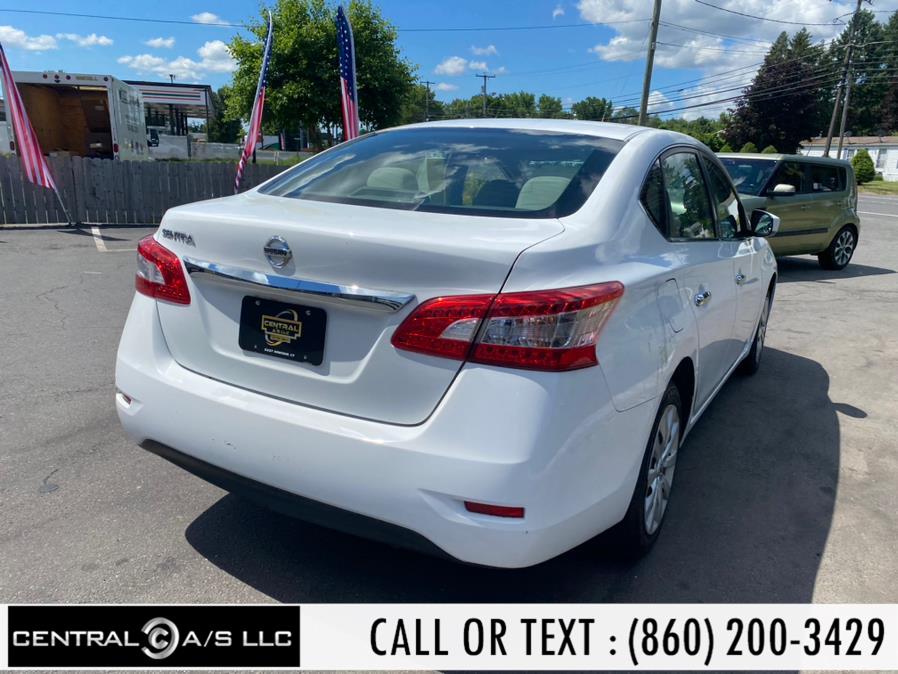Used Nissan Sentra 4dr Sdn I4 CVT S 2015 | Central A/S LLC. East Windsor, Connecticut Used Nissan Sentra 4dr Sdn I4 CVT S 2015 | Central A/S LLC. East Windsor, Connecticut