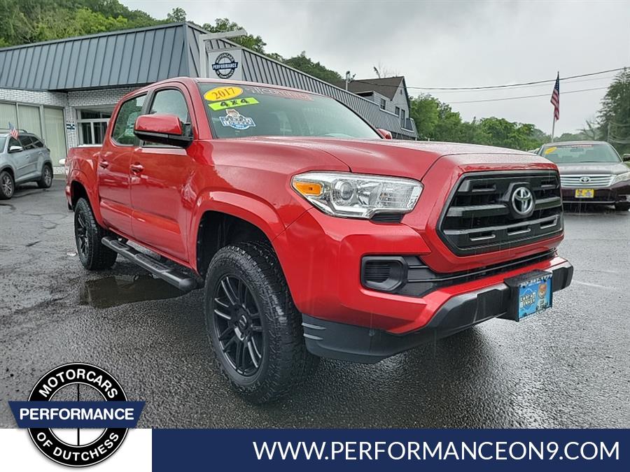 2017 Toyota Tacoma SR Double Cab 5'' Bed V6 4x4 AT (Natl), available for sale in Wappingers Falls, New York | Performance Motor Cars. Wappingers Falls, New York