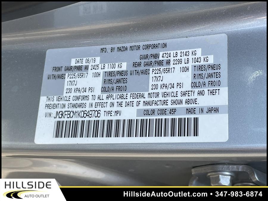 Used Mazda Cx-5 Touring 2019 | Hillside Auto Outlet. Jamaica, New York Used Mazda Cx-5 Touring 2019 | Hillside Auto Outlet. Jamaica, New York