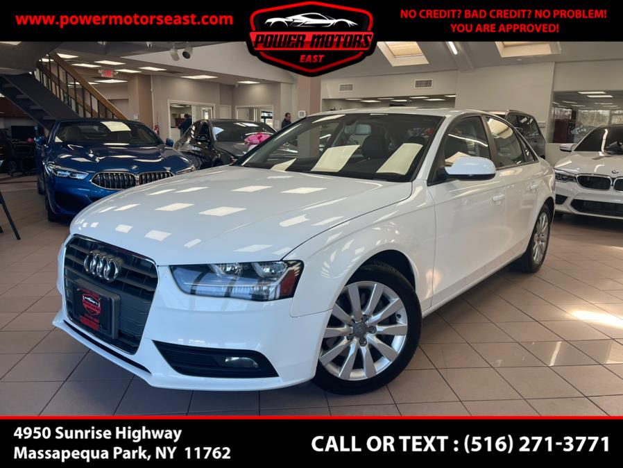 Used Audi A4 4dr Sdn Auto quattro 2.0T Premium 2014 | Power Motors East. Massapequa Park, New York