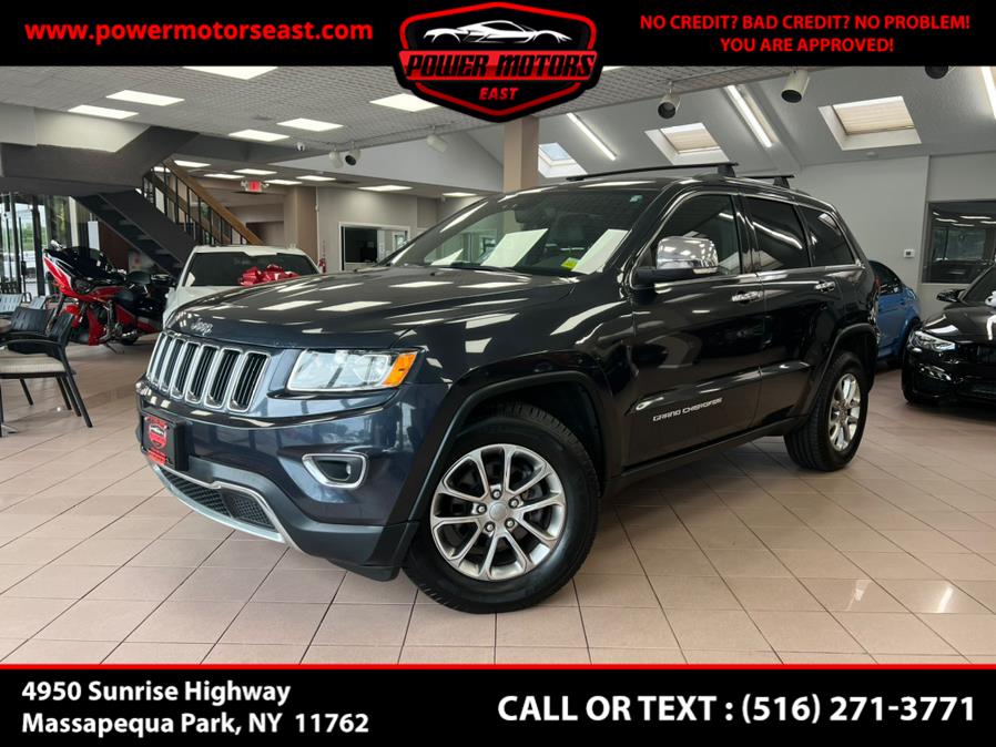 Used Jeep Grand Cherokee 4WD 4dr Limited 2015 | Power Motors East. Massapequa Park, New York