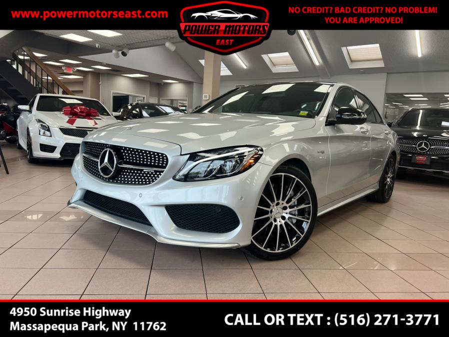 2018 Mercedes-Benz C-Class AMG C 43 4MATIC Sedan, available for sale in Massapequa Park, New York | Power Motors East. Massapequa Park, New York 2018 Mercedes-Benz C-Class AMG C 43 4MATIC Sedan, available for sale in Massapequa Park, New York | Power Motors East. Massapequa Park, New York