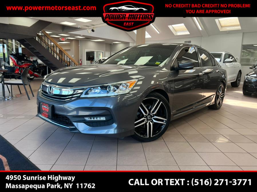 Used Honda Accord Sedan 4dr I4 CVT Sport 2016 | Power Motors East. Massapequa Park, New York