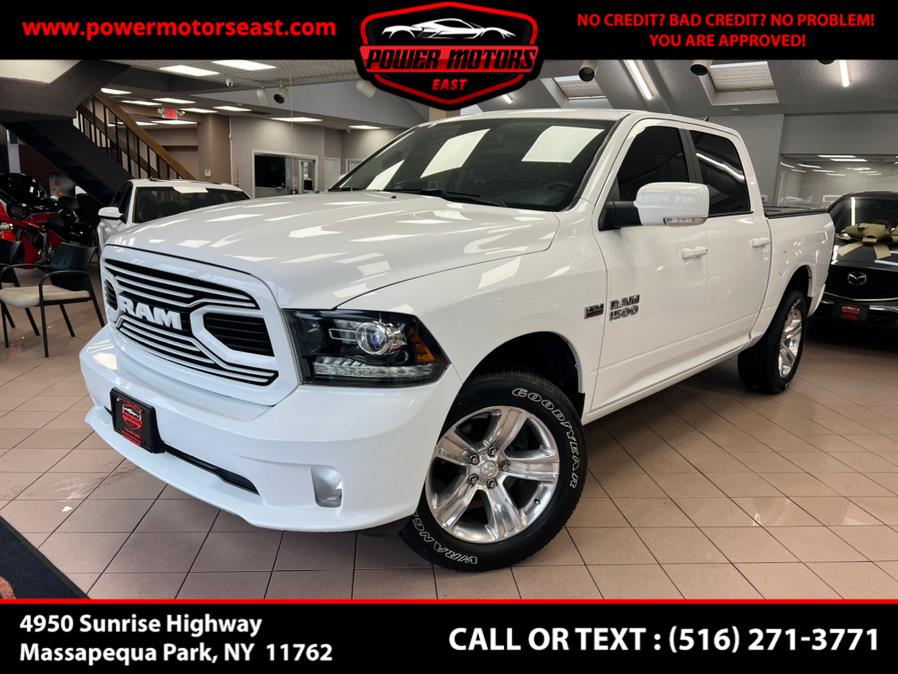 2018 Ram 1500 SPORT 4x4 Crew Cab 5''7" Box *Ltd Avail*, available for sale in Massapequa Park, New York | Power Motors East. Massapequa Park, New York