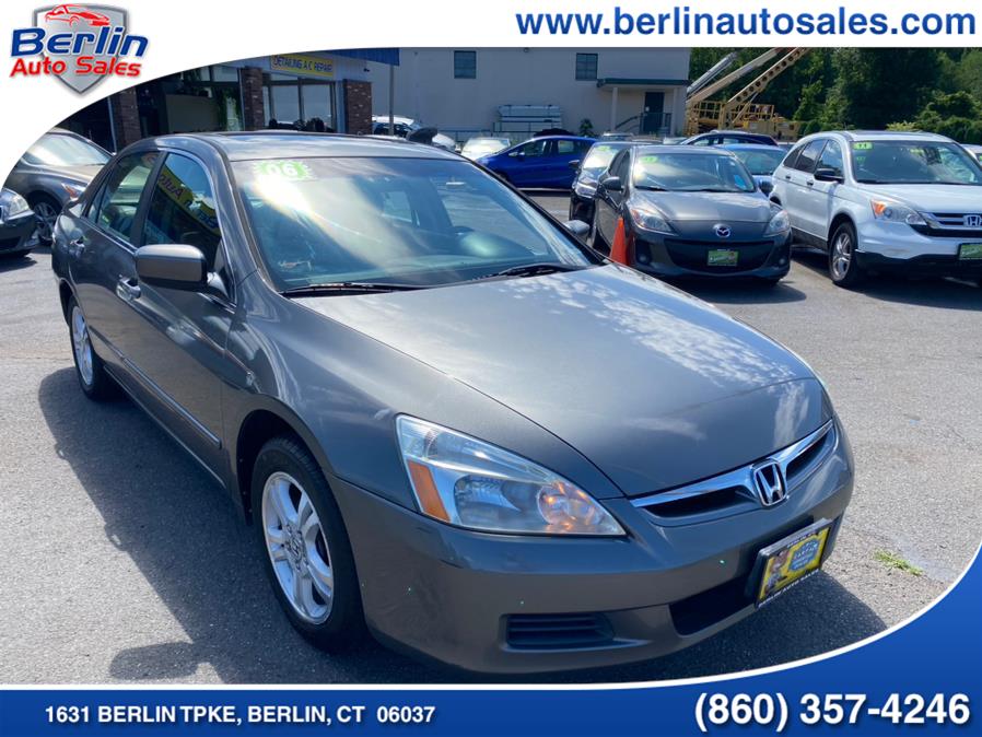 2006 Honda Accord Sdn EX-L AT, available for sale in Berlin, Connecticut | Berlin Auto Sales LLC. Berlin, Connecticut 2006 Honda Accord Sdn EX-L AT, available for sale in Berlin, Connecticut | Berlin Auto Sales LLC. Berlin, Connecticut