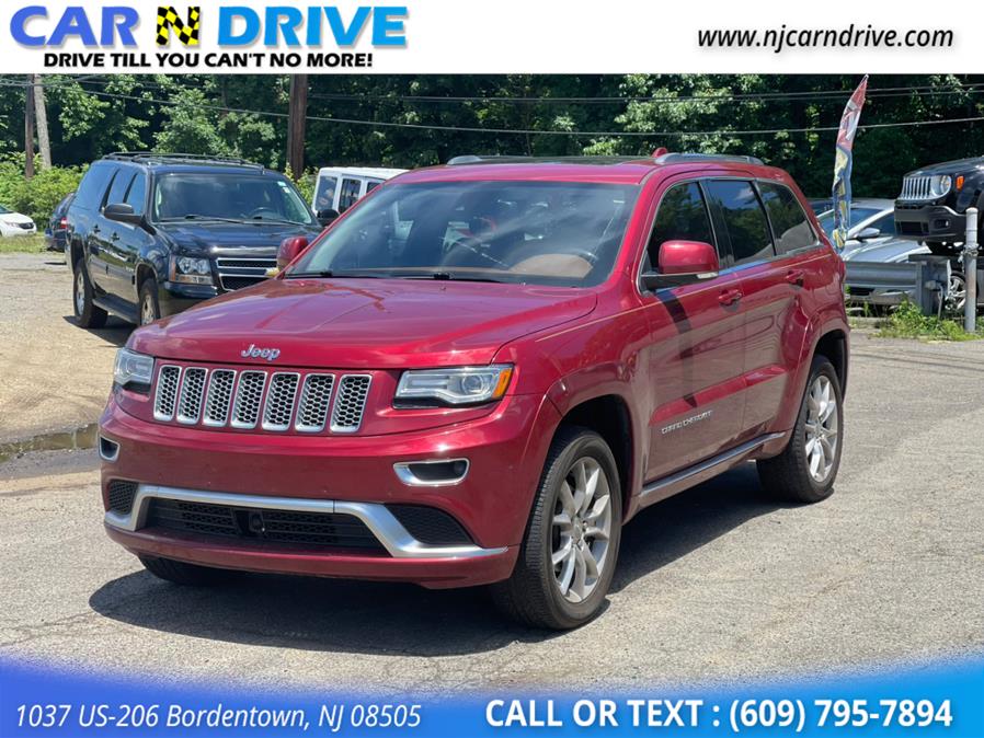 Used Jeep Grand Cherokee Summit 4WD 2015 | Car N Drive. Burlington, New Jersey