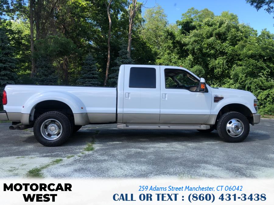 2009 Ford Super Duty F-350 DRW 4WD Crew Cab 172" King Ranch, available for sale in Manchester, Connecticut | Motorcar West. Manchester, Connecticut 2009 Ford Super Duty F-350 DRW 4WD Crew Cab 172" King Ranch, available for sale in Manchester, Connecticut | Motorcar West. Manchester, Connecticut