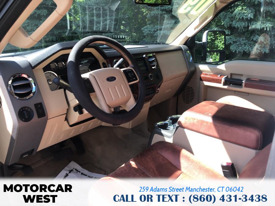 2009 Ford Super Duty F-350 DRW 4WD Crew Cab 172" King Ranch, available for sale in Manchester, Connecticut | Motorcar West. Manchester, Connecticut 2009 Ford Super Duty F-350 DRW 4WD Crew Cab 172" King Ranch, available for sale in Manchester, Connecticut | Motorcar West. Manchester, Connecticut