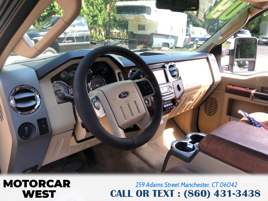 2009 Ford Super Duty F-350 DRW 4WD Crew Cab 172" King Ranch, available for sale in Manchester, Connecticut | Motorcar West. Manchester, Connecticut 2009 Ford Super Duty F-350 DRW 4WD Crew Cab 172" King Ranch, available for sale in Manchester, Connecticut | Motorcar West. Manchester, Connecticut