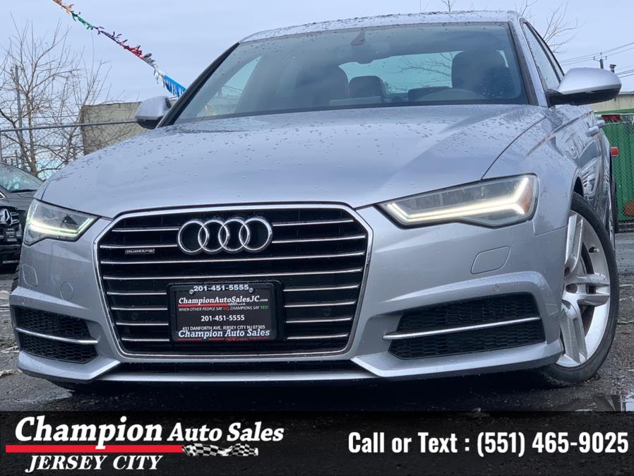 2016 Audi A6 4dr Sdn quattro 2.0T Premium Plus, available for sale in Jersey City, New Jersey | Champion Auto Sales. Jersey City, New Jersey