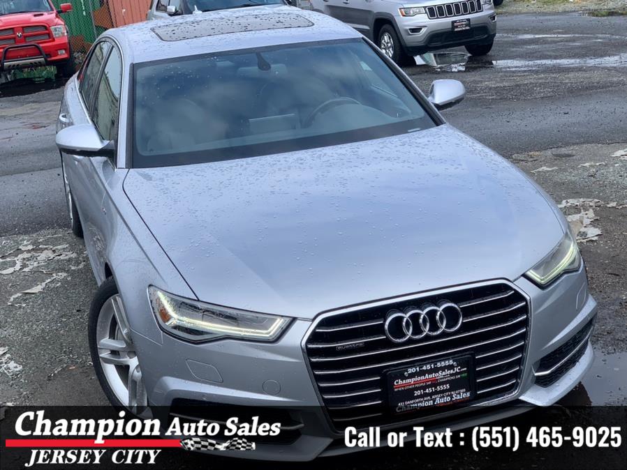 Used Audi A6 4dr Sdn quattro 2.0T Premium Plus 2016 | Champion Auto Sales of JC. Jersey City, New Jersey Used Audi A6 4dr Sdn quattro 2.0T Premium Plus 2016 | Champion Auto Sales of JC. Jersey City, New Jersey