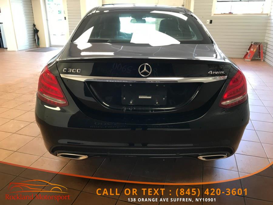 2016 Mercedes-Benz C-Class 4dr Sdn C300 Sport 4MATIC, available for sale in Suffern, New York | Rockland Motor Sport. Suffern, New York 2016 Mercedes-Benz C-Class 4dr Sdn C300 Sport 4MATIC, available for sale in Suffern, New York | Rockland Motor Sport. Suffern, New York