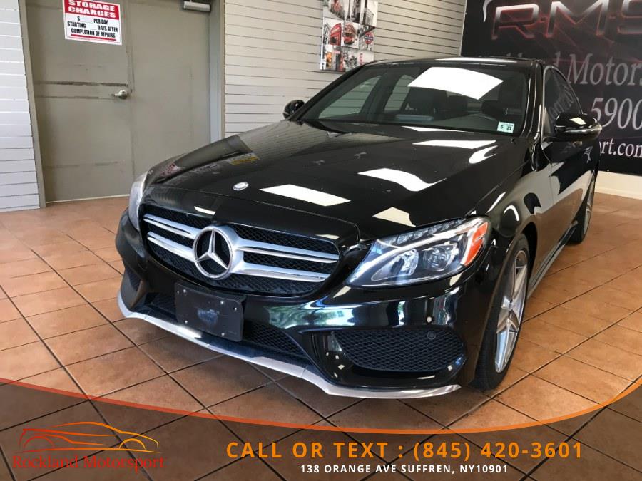 2016 Mercedes-Benz C-Class 4dr Sdn C300 Sport 4MATIC, available for sale in Suffern, New York | Rockland Motor Sport. Suffern, New York 2016 Mercedes-Benz C-Class 4dr Sdn C300 Sport 4MATIC, available for sale in Suffern, New York | Rockland Motor Sport. Suffern, New York