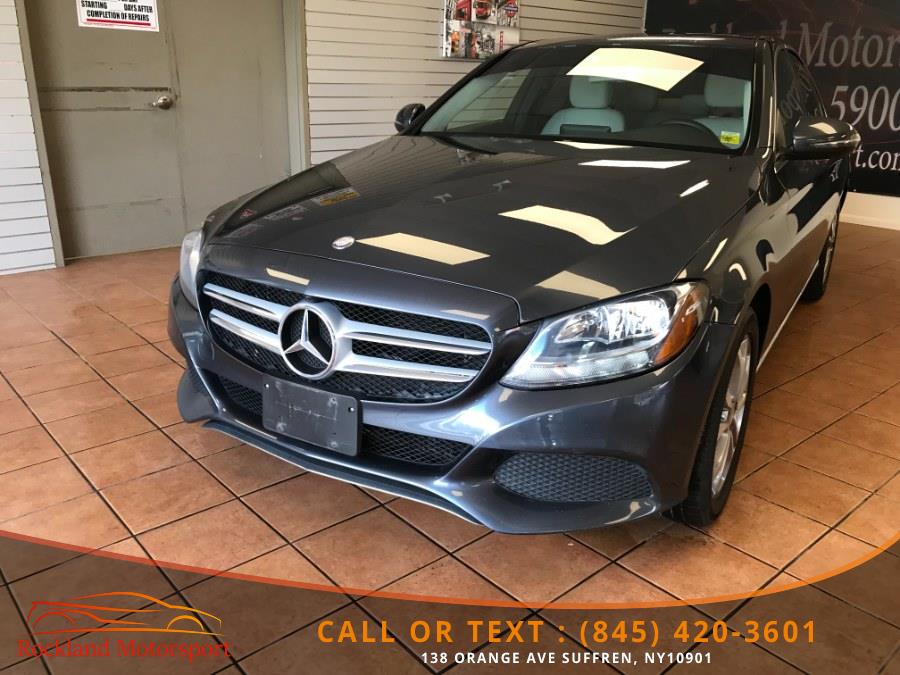 2016 Mercedes-Benz C-Class 4dr Sdn C 300 Sport 4MATIC, available for sale in Suffern, New York | Rockland Motor Sport. Suffern, New York 2016 Mercedes-Benz C-Class 4dr Sdn C 300 Sport 4MATIC, available for sale in Suffern, New York | Rockland Motor Sport. Suffern, New York