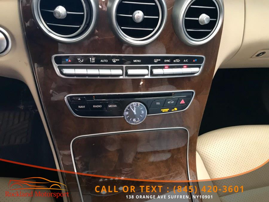 2016 Mercedes-Benz C-Class 4dr Sdn C 300 Sport 4MATIC, available for sale in Suffern, New York | Rockland Motor Sport. Suffern, New York 2016 Mercedes-Benz C-Class 4dr Sdn C 300 Sport 4MATIC, available for sale in Suffern, New York | Rockland Motor Sport. Suffern, New York